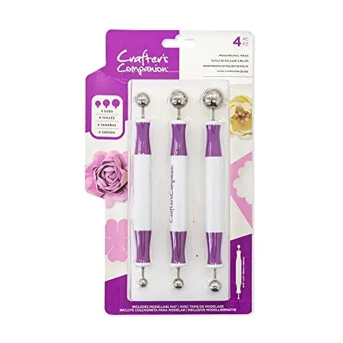 Produktbild: Crafter's Companion CC-TOOL-MBALL4 Formen Kugel Werkzeuge 4 Stück, Multi-Colour, Einheitsgröße