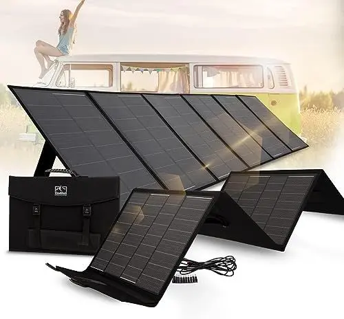 Produktbild: Craftfull Solarpanel faltbar | Solartasche Sunbalance - 60w 100w 200w 300w - Solar Ladegerät mit Tasche für tragbare Powerstation - Photovoltaik Solarmodul - USB Anschluss - Solargenerator (300 Watt)