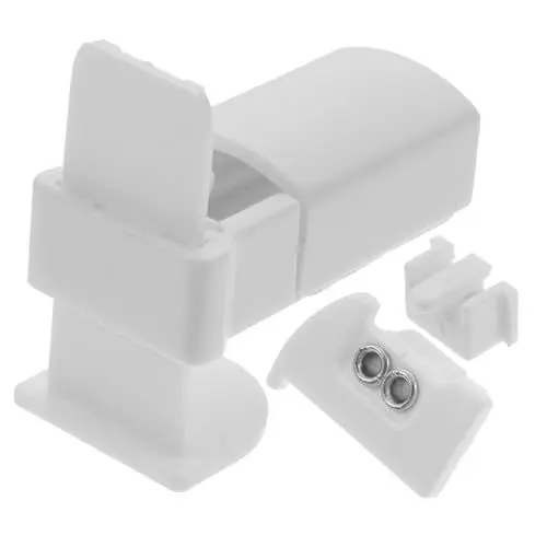 Produktbild: CRAFTHROU 1 Set Plissee Rollo Zubehör Plissee Reparatur Rollo Laschen Lamellen Reparatur Kunststoffteile Plissee Rollos Reparatur Laschen Rollo Teile Ersatzteil Für Plissee