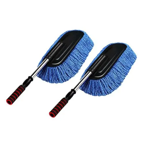 Produktbild: CRAFTHROU Pinsel Autopflege Auto Pinsel Auto Waschbürste Ausziehbare Soft Cleaning Brush Für Die Fahrzeugreinigung Verstellbare Reinigungsbürste Sanfte Pflege Für Lack Und Innenraum