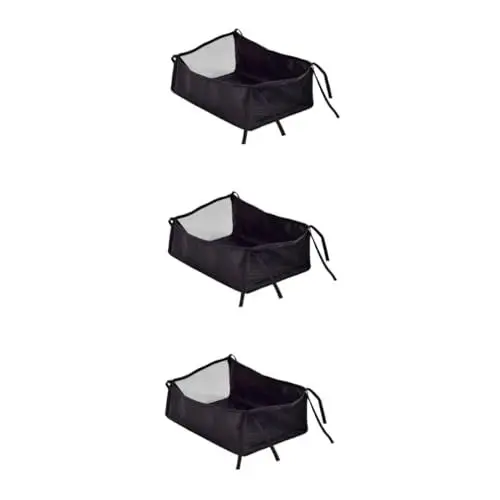 Produktbild: CRAFTHROU 3St kinderwagen kinderwagen tasche hängende Aufbewahrungstasche Rollstuhl aufbewahrungssack storage pockets einkaufstasche Aufbewahrungstasche für Windeln Wagenzubehör Oxford-Stoff