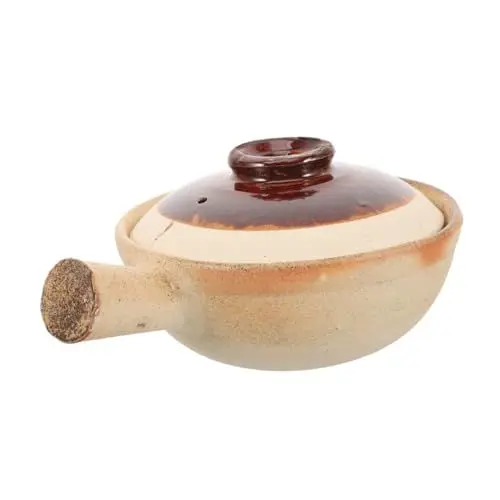 Produktbild: CRAFTHROU Auflauf Keramik Kochtopf Küche Kochgeschirr Haushalt Suppentopf Keramik Geschirr Keramik Topf Hause Kochen Topf Hause Kochen Liefert Küche Suppe Topf Hause Topf