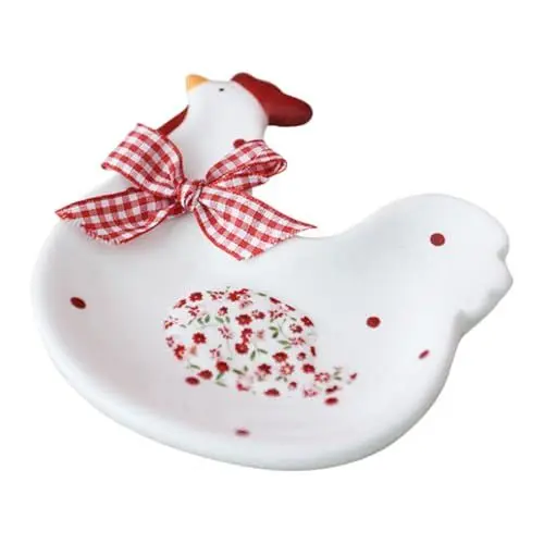 Produktbild: CRAFTHROU Keramikteller Lebensmittelteller Haushalt Hochzeit Obsttablett Haushaltsobstteller Keramik Servierteller Snack Teller Multifunktions Dessertteller Obstteller Dessert