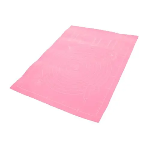 Produktbild: CRAFTHROU Silikon Knetmatte Silikonmatte Zum Backen Antihaft Backmatte Silikonmatte Backzubehör Rutschfeste Matte Gebäckmatten Zum Ausrollen Von Fondant Matte Haushalts