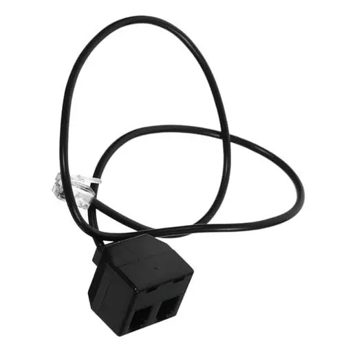 Produktbild: CRAFTHROU Telefonverlängerungskabel Telefonzubehör Telefonkonverter Kabeladapter Für Telefone Rj11-splitter Telefonsplitter Für Festnetz Rj9-telefonadapter Adapterkabel Gummi Abnehmbar