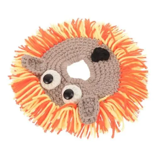 Produktbild: CRAFTHROU schöner Verschluss-Hucker Spielzeug für Kinder kinderspielzeug Geschenkidee Funky hühner Spielzeug Foto-Requisite Linsendekoration geknoteter Linsenhalter Objektiv-Hugger Garn