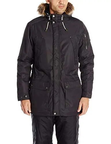 Produktbild: Craghoppers Herren Regenjacke Leven Parka, Black Pepper, S