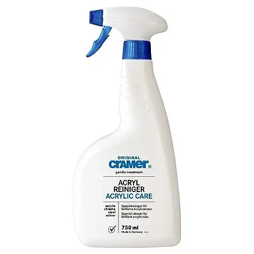 Produktbild: Cramer Acryl Badreiniger 750 ml gegen Kalk und Schmutz - für Acryl Badewanne, Waschbecken, Dusche - besonders schonender und wirkungsvoller Spezialreiniger für Küche & Bad