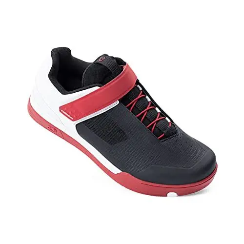 Produktbild: Crankbrothers Unisex Mallet Speed Lace Fahrradschuhe, Rot Schwarz Weiß