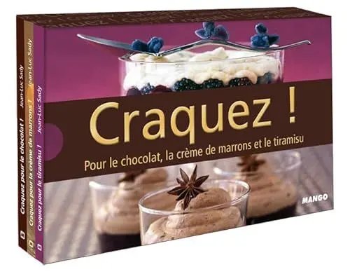 Produktbild: CRAQUEZ POUR LES DESSERTS DE FETES (ETUI 3 MINI LIVRES : TIRAMISU-CREME MARRON-CHOCOLAT): Coffret 3 volumes