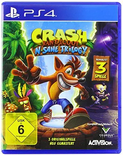 Produktbild: Crash Bandicoot N.Sane Trilogy - (PlayStation 4)