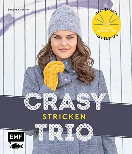 Produktbild: CraSyTrio stricken – Das perfekte Nadelspiel für Socken, Stirnband und mehr: Das perfekte Nadelspiel für Socken, Stirnband & mehr
