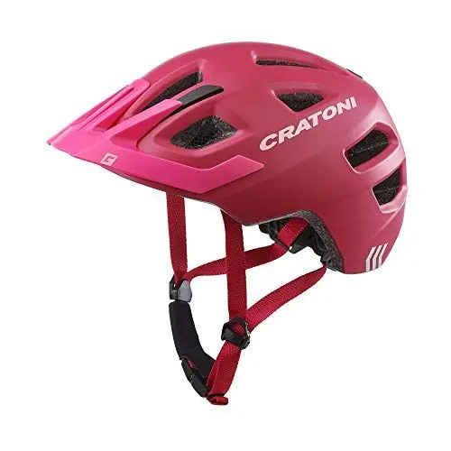 Produktbild: Cratoni Mädchen Maxster Pro Helm, Pink Rose, S/M (51-56 cm)