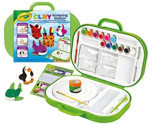 Produktbild: Crayola - Kreieren & Gestalten mit Ton, Kreative Beschäftigung und Geschenk für Kinder, ab 6 Jahren, 04-2918