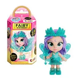 Produktbild: CRAZE Fairy In My Pocket | Fee Puppe mit Flügel, Fee Spielzeug zum Sammeln mit Spezialeffekten wie Glitzer, Leuchten im Dunkeln und Farbwechsel