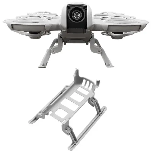 Produktbild: Craznick Fahrwerk Landefüße für DJI Neo - Drohnen Zubehör Faltbare Fahrwerke Höhe Verlängerte Halterung Bein Schnellspanner Verlängerungsfüße Kit für DJI Neo Protector