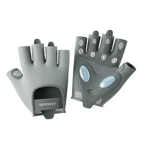 Produktbild: CRAZY SHARK Fitness Handschuhe, Trainingshandschuhe für Damen Herren, Gym Handschuhe Sporthandschuhe für Crossfit, Bodybuilding, Radsport, Gym, Krafttraining