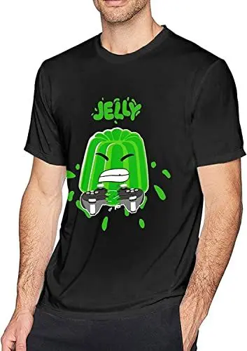 Produktbild: Crazy J-Elly Men's Trendy Cotton T-Shirt Game Tee Shirt Tank Top Camiseta Short Sleeve T-Shirts & Hemden(X-Large)