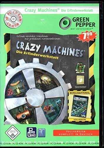 Produktbild: Crazy Machines: Die Erfinderwerkstatt (Green Pepper)