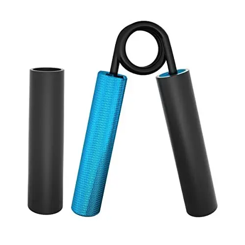 Produktbild: CRAZYROPE Handtrainer Unterarmtrainer mit Griffpolster, 22,5-157,5kg Metall Griffkraft Trainer, Hochbelastbares Handgriff Handgelenk Trainer für Handstärker