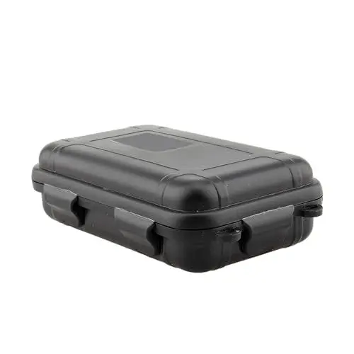 Produktbild: CRBWXONLIFE Outdoor-Survival-Aufbewahrungsbehälter, luftdichter, wasserdichter Koffer, wasserdichter, luftdichter Survival-Koffer für Outdoor-Abenteuer, schwimmende Angelbox mit stoßfestem