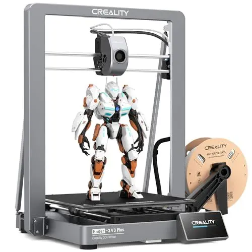 Produktbild: Creality Ender 3 V3 Plus 3D-Drucker, neu in 2024, 600 mm/s, Vollmetallgehäuse, verbesserter Extruder, Schnellwechseldüse, große Druckgröße, für Anfänger, professionelle Gamer, Bildungsbranche usw