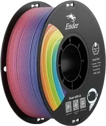 Produktbild: Creality Ender PLA+ Filament für 3D-Drucker, 1,75mm 3D Druck Filament, 1kg Spule, Maßgenauigkeit +/- 0,02mm, passend für die meisten FDM 3D Drucker,Bunt