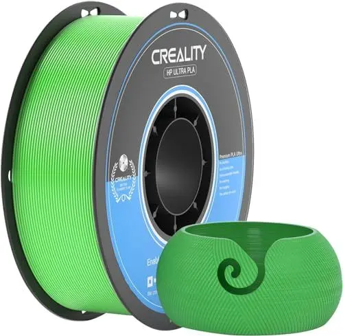 Produktbild: Creality HP Ultra PLA 3D-Drucker Filament 1,75mm, 1KG Spule Druckfilament, Weniger Blasen Kein Geruch, Umweltfreundliches PLA Filament für 3D Drucker, Grün