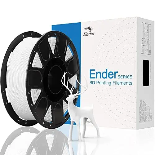 Produktbild: Creality Offizielles PLA Filament 1.75mm, 3D Drucker Filament, Filament-3D-Druckmaterialien, Tolerantie: ¡À0.03mm, 1kg (2.2LBS)/Spool, Weiß CrealityDay