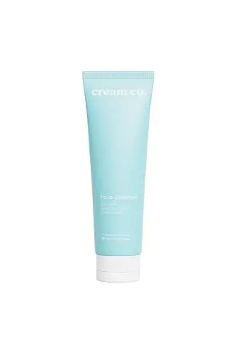 Produktbild: cream co. Aloe Vera Gesichtsreinigung 150ml, Porenreiniger, Make Up Entferner, Erfrischendes Waschcreme gegen Unreinheiten, Reinigt Mild ohne Auszutrocknen, Gesichtspflege, Face Cleanser, pH Neutral