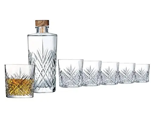 Produktbild: CreaTable, 23397, Serie EUGENE - Whisky Set, Geschirrset, Whisky Set 7 teilig