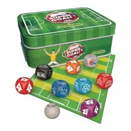 Produktbild: CreativaMente 3178452 Super Goal!, das spannende Fußballspiel für 2 Personen, Fußball Würfelspiel für Erwachsene und Kinder ab 6 Jahren