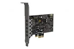 Produktbild: CREATIVE Sound Blaster Audigy Fx V2 Aufrüstbare hochauflösende interne PCI-e-Soundkarte mit diskretem 5.1-Sound und virtuellem Surround, Scout Mode, SmartComms Kit für PC