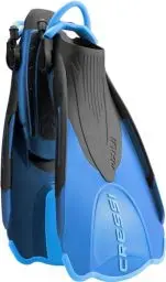 Produktbild: CRESSI Maui Short Fins - Verstellbare Kurzee Flossen mit EBS System zum Schwimmen und Schnorcheln, Unisex, Blau/Azurblau, S/M (38/41), Unisex Adulti