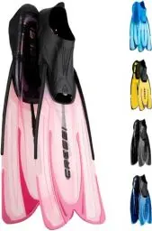 Produktbild: Cressi Agua - Unisex Premium Flossen Self Adjusting zum Tauchen, Apnoe, Schnorcheln und Schwimmen, Rosa, 37/38