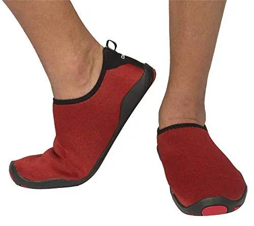 Produktbild: Cressi Aqua Shoes Lombok - Sportschuhe Strand und Meer, Schwarz/Rot, 45, Unisex Erwachsene