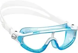 Produktbild: Cressi Baloo King Goggles - Taucherbrille Kinder Schwimm und Schnorchelbrille mit Beschlagfreien Einscheibengläsern, Schnorchelmaske Taucherbrille Kinder UV-Strahlen, 7-15 Jahre Verstellbar