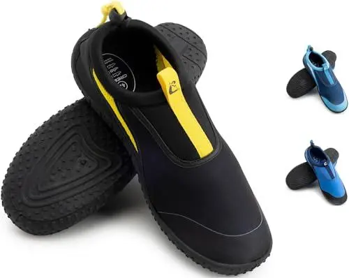Produktbild: Cressi Coco Shoes - Sportschuh für Wassersportler, Shoes Schwarz/Gelb 39, Erwachsene Unisex