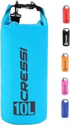 Produktbild: Cressi Dry Bag - Wasserdichte Taschen mit langem verstellbaren Schulterriemen - Für Tauchen, Bootfahren, Kajak, Angeln, Rafting, Schwimmen, Camping und Snowboarden