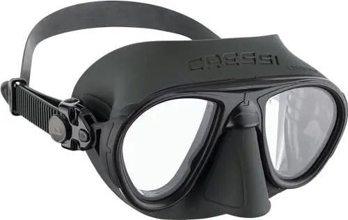 Produktbild: CRESSI Calibro Mask - Unisex Mehrzweckmaske Hydrodynamisches und Kompaktes für das Tauchen, fortgeschrittene Apnoe und Speerfischen