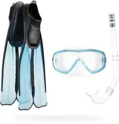 Produktbild: Cressi Unisex Tauchset Rondinella Bag, aquamarine, 39/40, CA189239