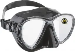 Produktbild: CRESSI Big Eyes Evo Mask Black/Black/HD Spectra Lens - Maske Big Eyes Evo, zum Tauchen und Snorkeln, Schwarz/Schwarz/HD Spectra Gläser, Einheitsgröße, Erwachsene