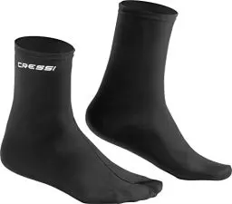 Produktbild: Cressi Fins Socks Black - Socken für Menschen, die in ihren Flossen leben und die perfekte Passform einer vollen Fußflosse benötigen, Schwarz, für Erwachsene Unisex