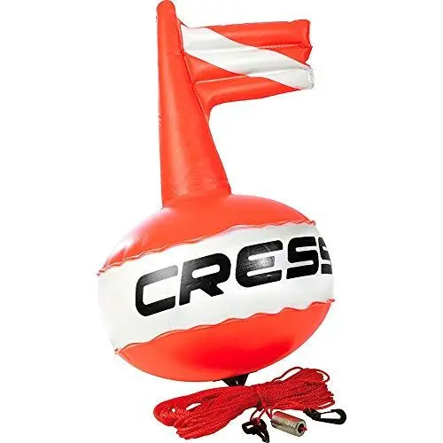 Produktbild: Cressi Strap Tauchmaske, Fluoreszierend Rot/Weiß, Uni