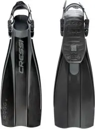 Produktbild: Cressi Frog Fins - Verstellbare Flossen zum Tauchen, Adult Unisex