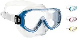 Produktbild: Cressi Jungen Piumetta Kid Mask Tauchmasken, Clear/Pink, 3-7 Jahre