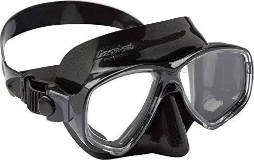 Produktbild: Cressi Marea Mask - Tauchen und Schnorcheln Maske, Schwarz/Schwarz, Einheitsgröße, Unisex