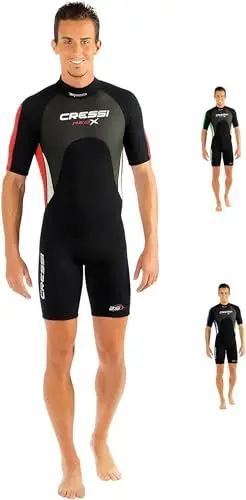 Produktbild: Cressi Med X Men's - Shorty Herren Neoprenanzug Premium Neopren 2.5 mm