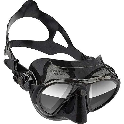 Produktbild: Cressi Nano Taucherbrille, Schwarz HD Linsen, Uni