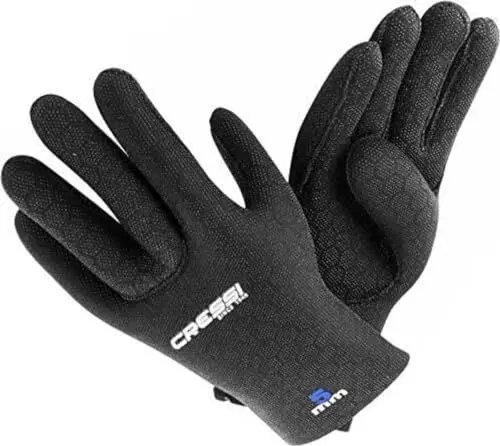 Produktbild: Cressi Neoprenhandschuhe High Stretch, Schwarz/Logo Rot, S